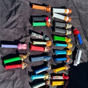 Assorted Character Pez Dispensers Set